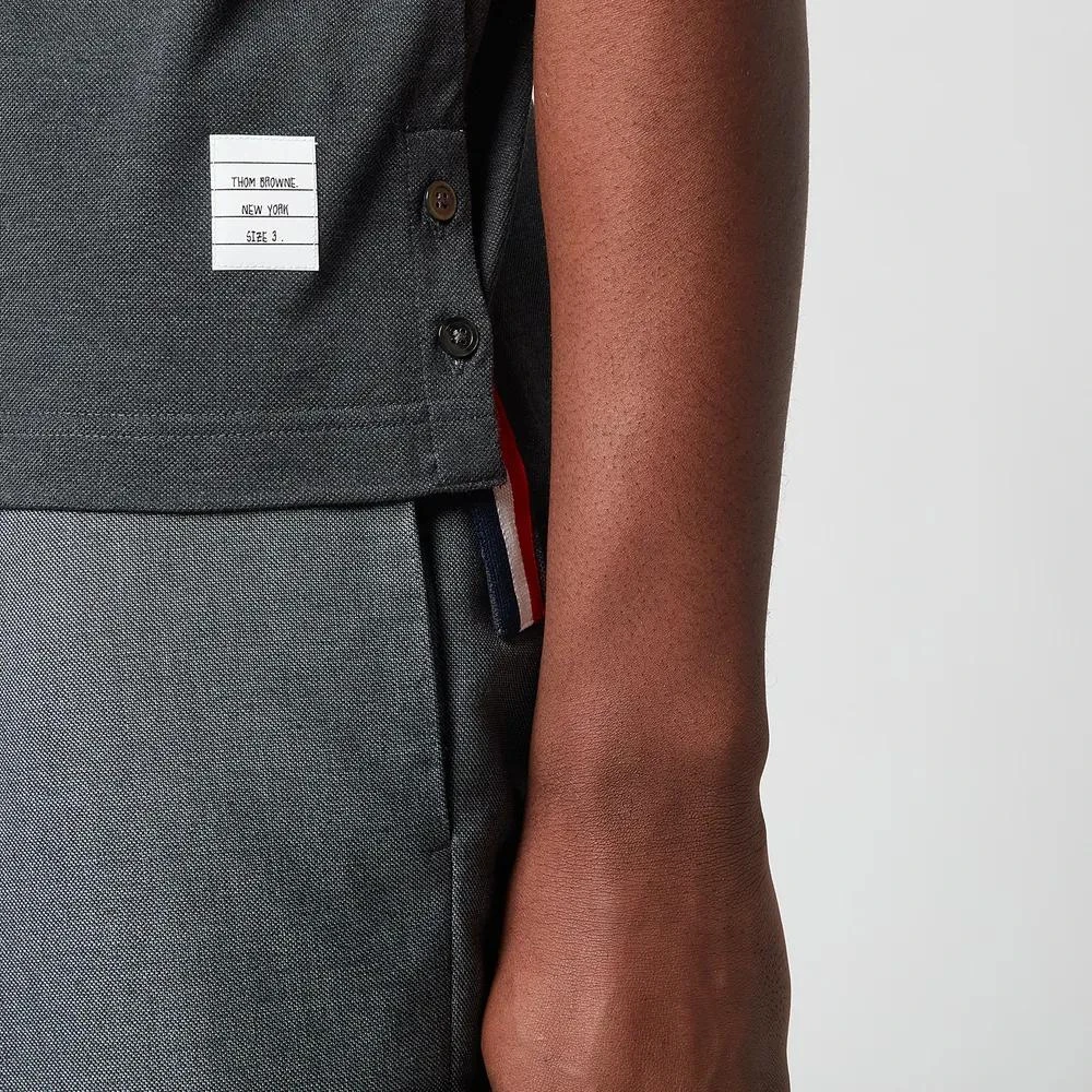 商品Thom Browne|Thom Browne Men's Pocket Polo Shirt,价格¥3308,第4张图片详细描述