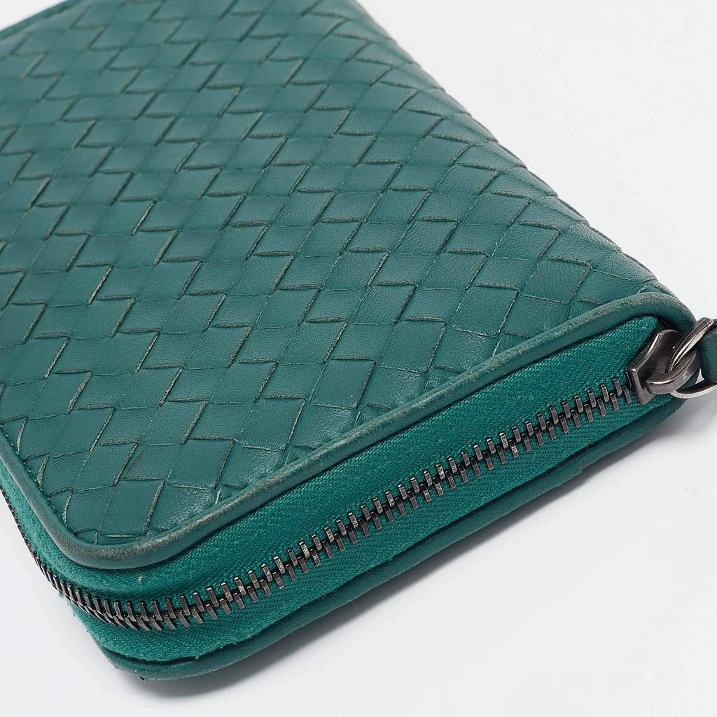 Bottega Veneta Dark Green Intrecciato Leather Continental Wallet 商品