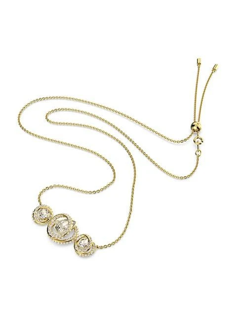 商品Swarovski|Generation Goldplated Crystal Pendant Necklace,价格¥1455,第3张图片详细描述