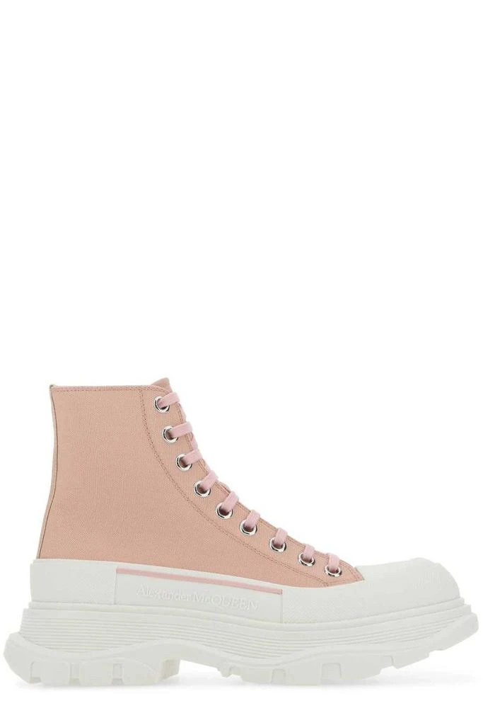 商品Alexander McQueen|Alexander McQueen Tread Slick High-Top Sneakers,价格¥3092,第1张图片