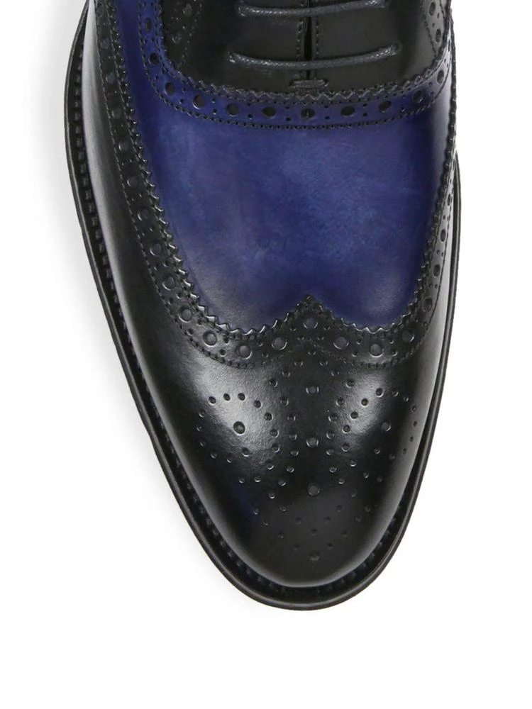 商品To Boot New York|Buster   Leather Wingtip Oxfords,价格¥1111,第3张图片详细描述