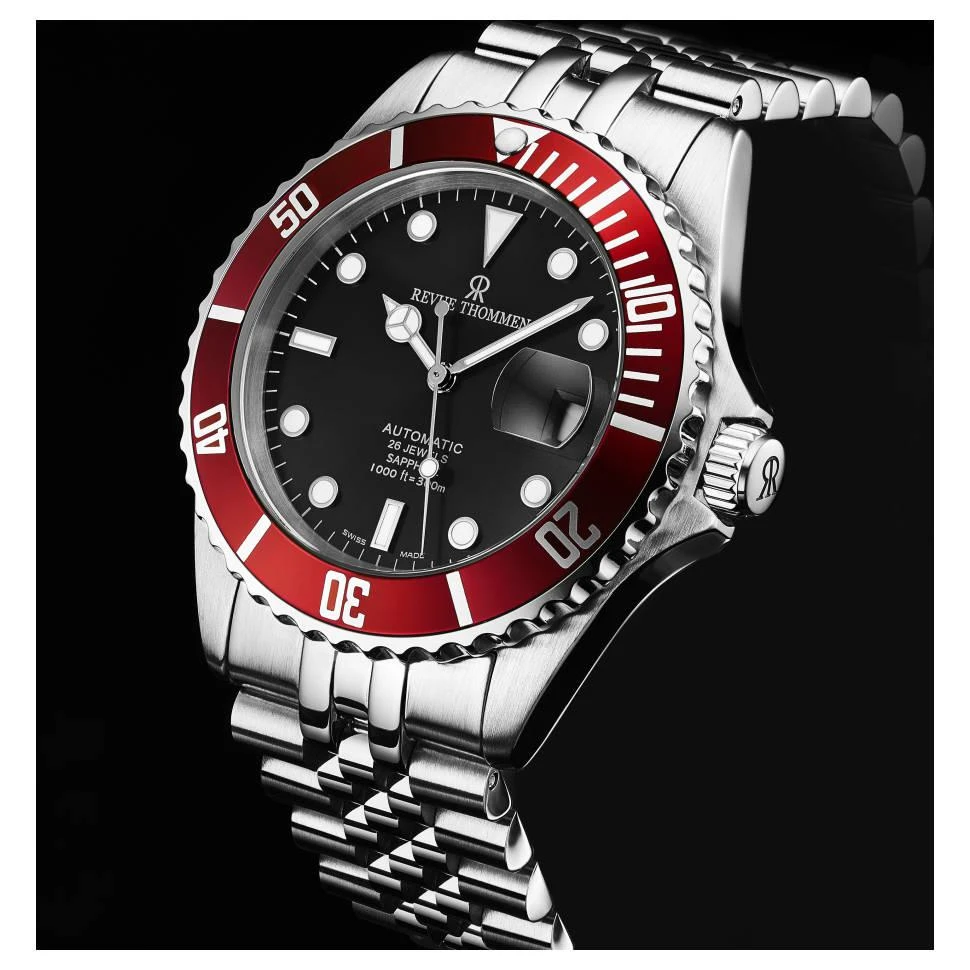 商品Revue Thommen|Revue Thommen Diver Men's Automatic Watch,价格¥4190,第2张图片详细描述