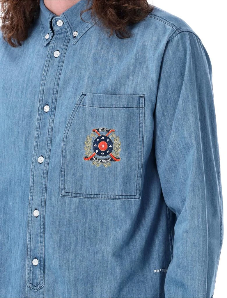 商品Pop Trading Company|Pop Crest Bd Denim Shirt,价格¥1193,第3张图片详细描述