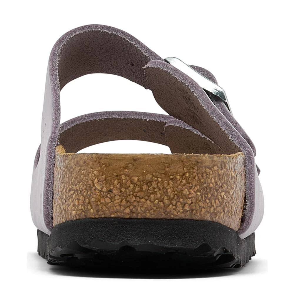 商品Birkenstock|Women's Arizona Nubuck Leather Soft Footbed Sandals from Finish Line,价格¥1093,第4张图片详细描述
