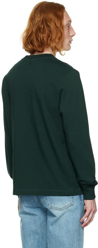 商品AMI|Green Ami De Cœur Long Sleeve T-Shirt,价格¥982,第5张图片详细描述