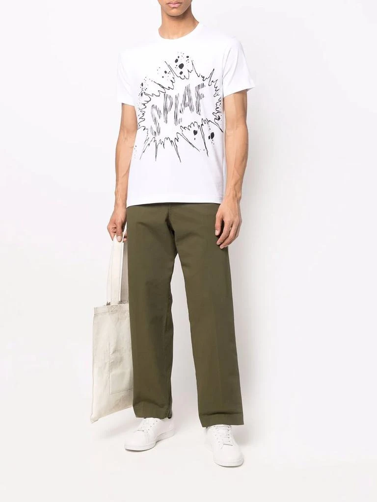 商品Comme des Garcons|COMME DES GARÇONS C.Marclay short-sleeve T-shirt,价格¥436,第2张图片详细描述