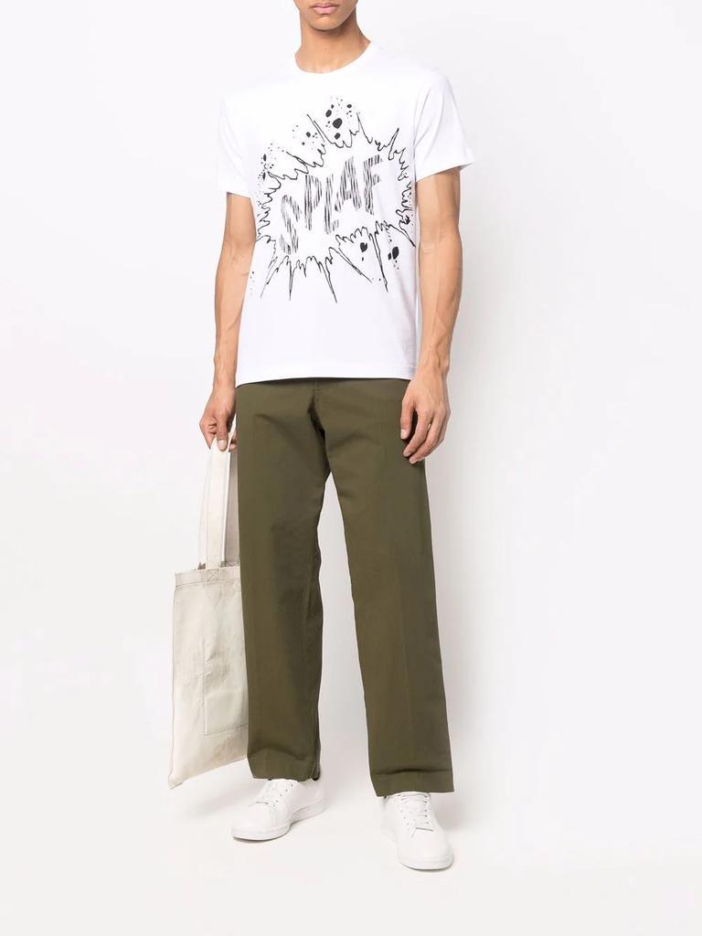 商品Comme des Garcons|COMME DES GARÇONS C.Marclay short-sleeve T-shirt,价格¥524,第4张图片详细描述