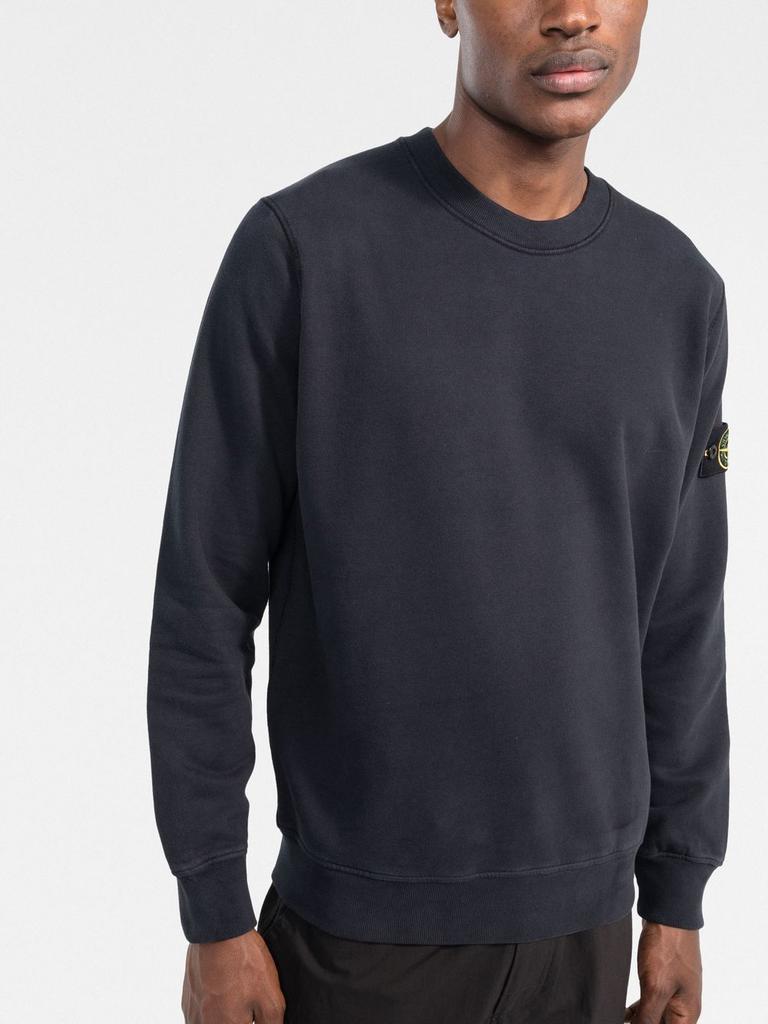 商品Stone Island|STONE ISLAND MEN LOGO PATCH SWEATSHIRT,价格¥2948,第1张图片