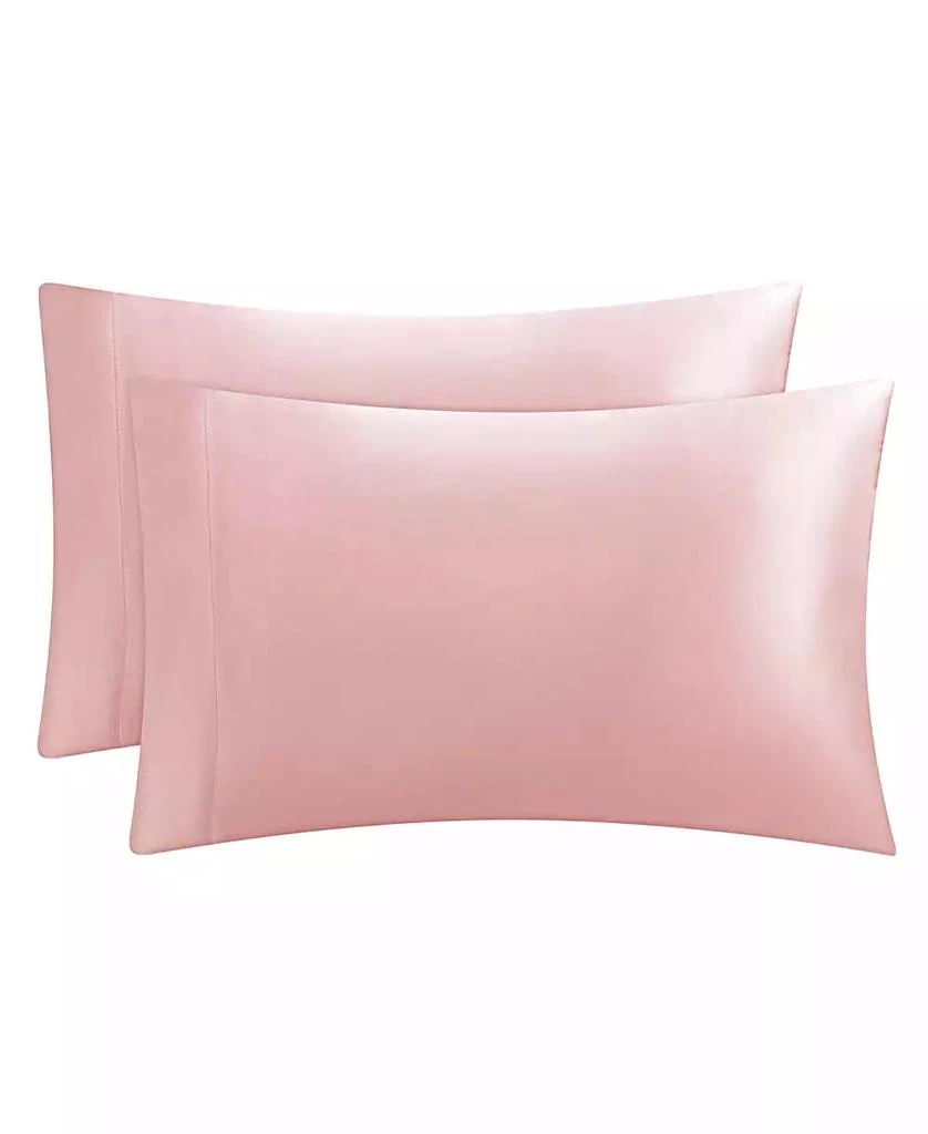 商品Juicy Couture|Satin 2 Piece Pillow Case Set, Standard,价格¥258,第1张图片