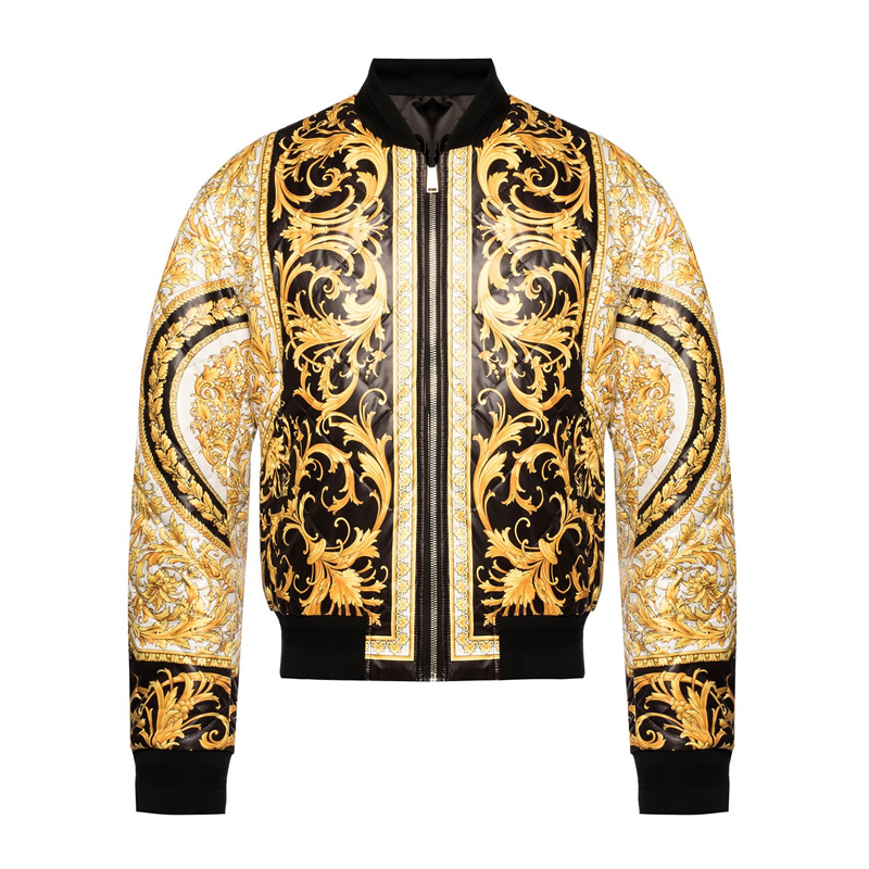 VERSACE 范思哲 男士金色夹克 A85206-A232629-A4008商品第1张图片规格展示