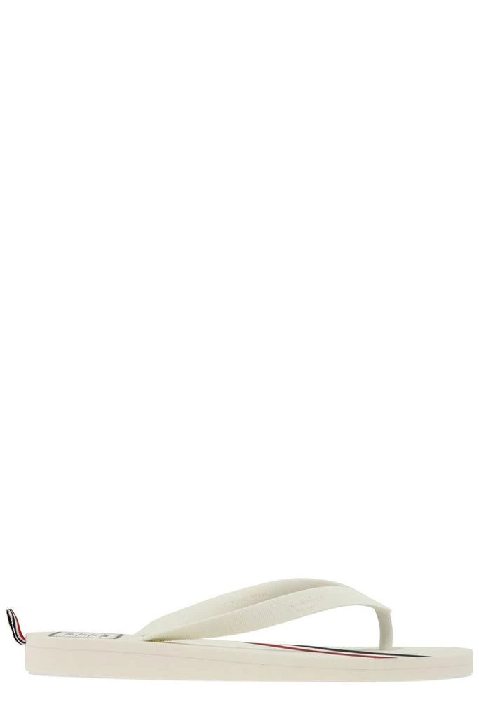 商品Thom Browne|Thom Browne RWB Striped Slip-On Flip Flops,价格¥1275,第1张图片