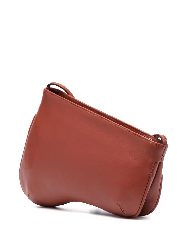 MANU ATELIER - Curve Bag Leather Shoulder Bag商品第4张图片规格展示