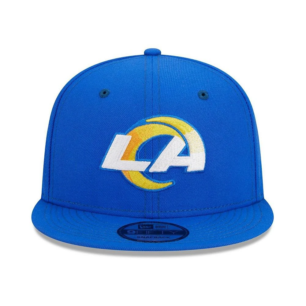 商品New Era|Men's and Women's Royal Los Angeles Rams The NFL ASL Collection by Love Sign Side Patch 9FIFTY Snapback Hat,价格¥262,第4张图片详细描述