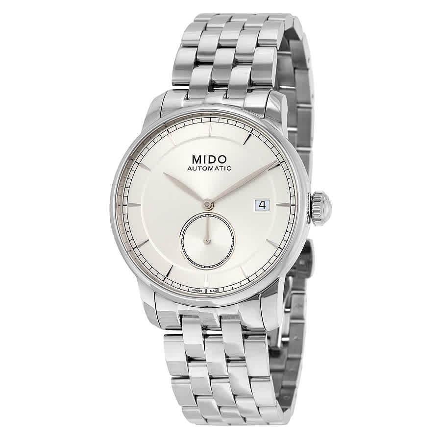 商品MIDO|美度贝伦赛丽系列小三针男士机械腕表,价格¥2190,第1张图片