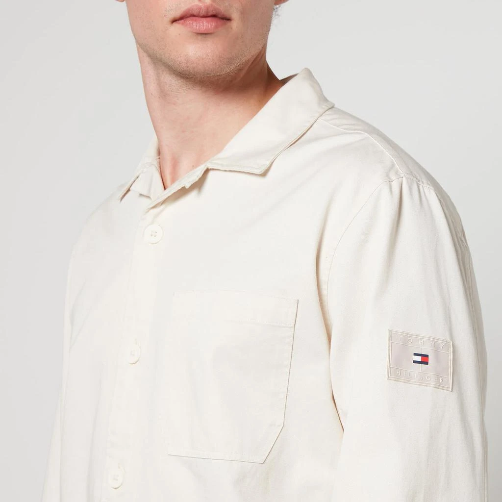 商品Tommy Hilfiger|Tommy Hilfiger Cotton-Twill Overshirt,价格¥249,第4张图片详细描述