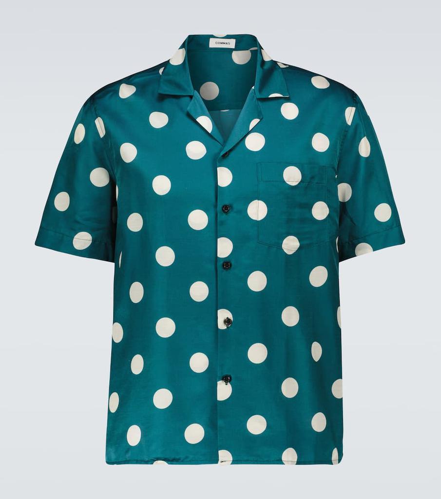 商品Commas|波点短袖衬衫,价格¥1824,第1张图片