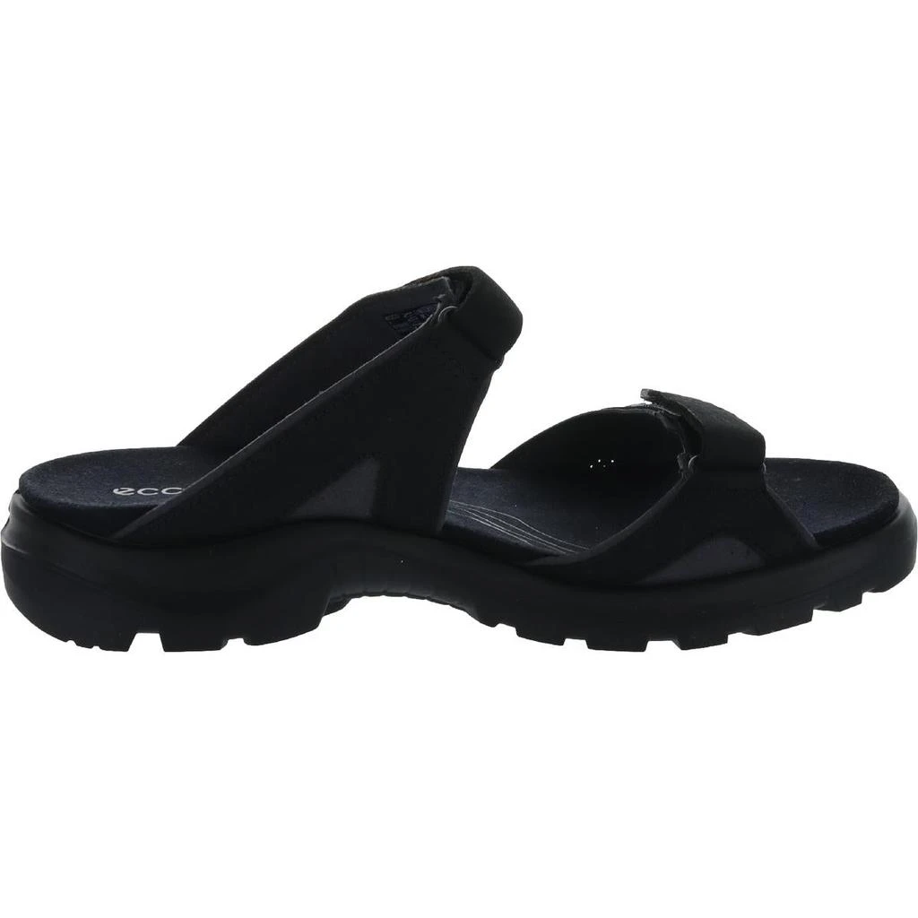 商品ECCO|ECCO Womens Yucatan 2.0 Leather Slip On Wedge Sandals,价格¥291,第2张图片详细描述