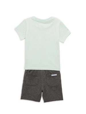 商品Calvin Klein|Baby Boy’s Two-Piece Logo T-Shirt & Shorts Set,价格¥119,第2张图片详细描述