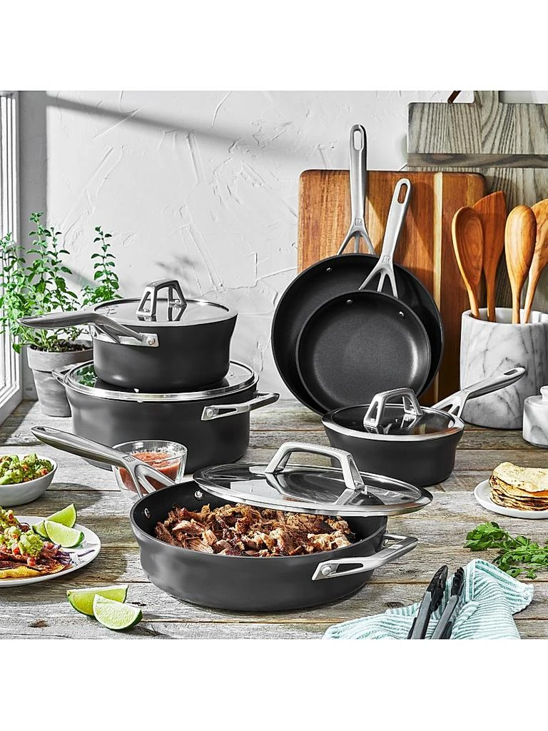 商品ZWILLING J.A. Henckels|Motion Hard Anodized 10 Piece Aluminum Nonstick Cookware Set,价格¥2949,第3张图片详细描述