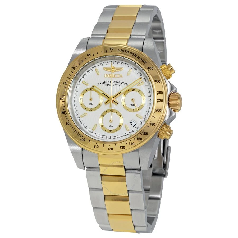 商品Invicta|Speedway Chronograph White Dial Men's Watch 9212,价格¥458,第1张图片