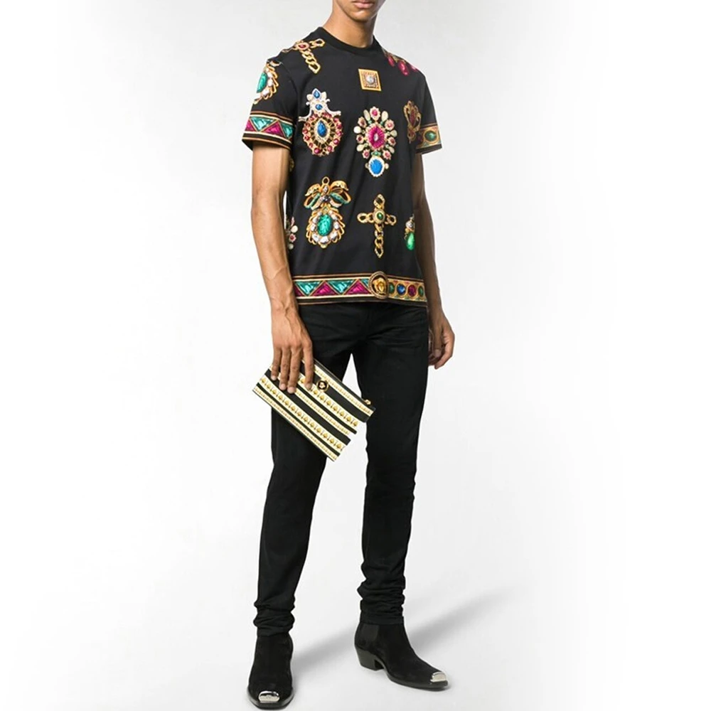 VERSACE 印花男士手拿包 DP85102-DVT5D-DNMOH 商品