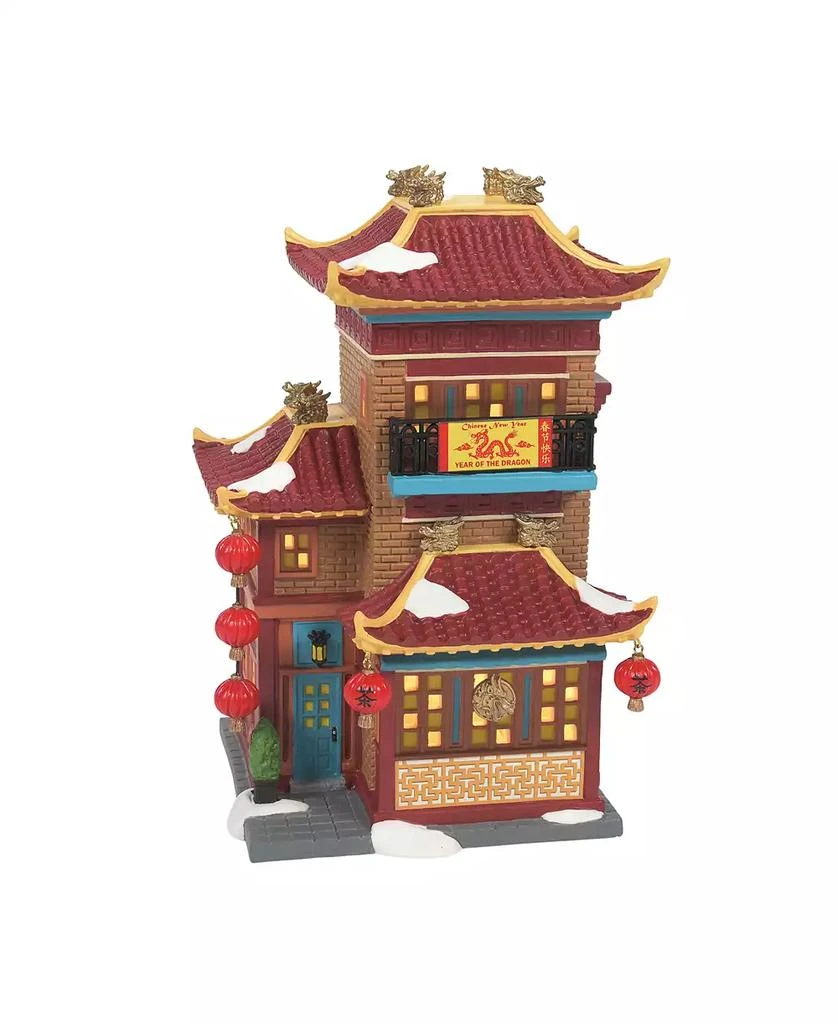 商品Department 56|Lunar Dragon Tea House Village,价格¥1077,第1张图片