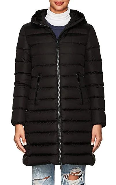 商品Moncler|Leather-Trimmed Down-Quilted Coat,价格¥11058,第5张图片详细描述