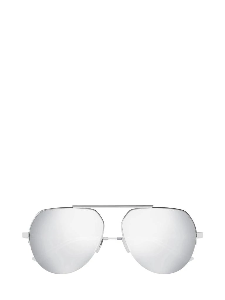 商品Bottega Veneta|Bv1150s Silver Sunglasses,价格¥3289,第1张图片