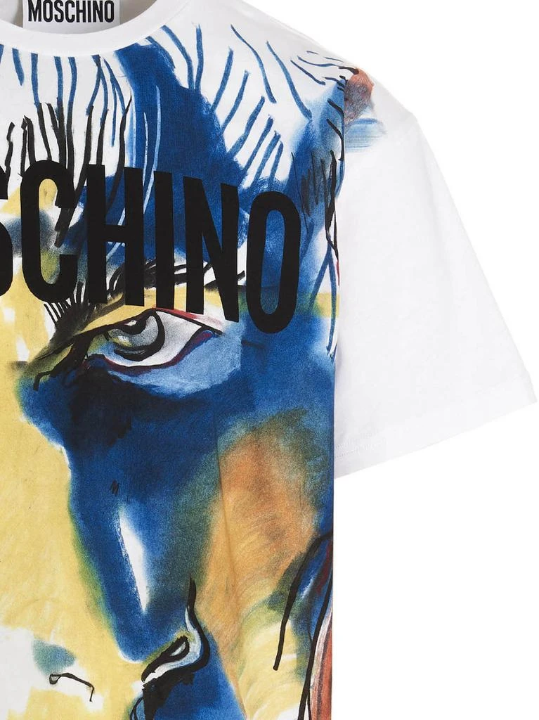 商品Moschino|Maxi print T-shirt,价格¥1139,第3张图片详细描述