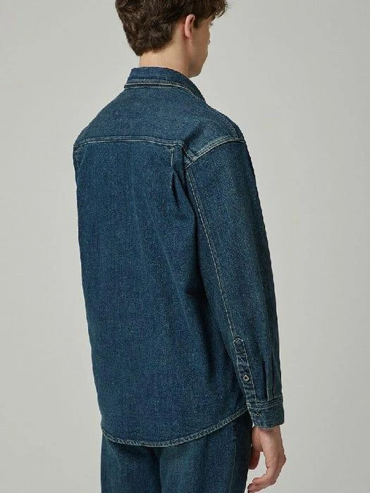 商品CUSTOMELLOW|Raymond 4 Pockets Denim Over Shirt,价格¥2378,第5张图片详细描述