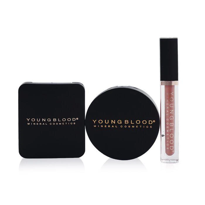 商品Youngblood|Youngblood 完美春日光彩彩妆组合(滋润唇霜 + 高光 + 眼影盘) 3pcs,价格¥1048,第3张图片详细描述