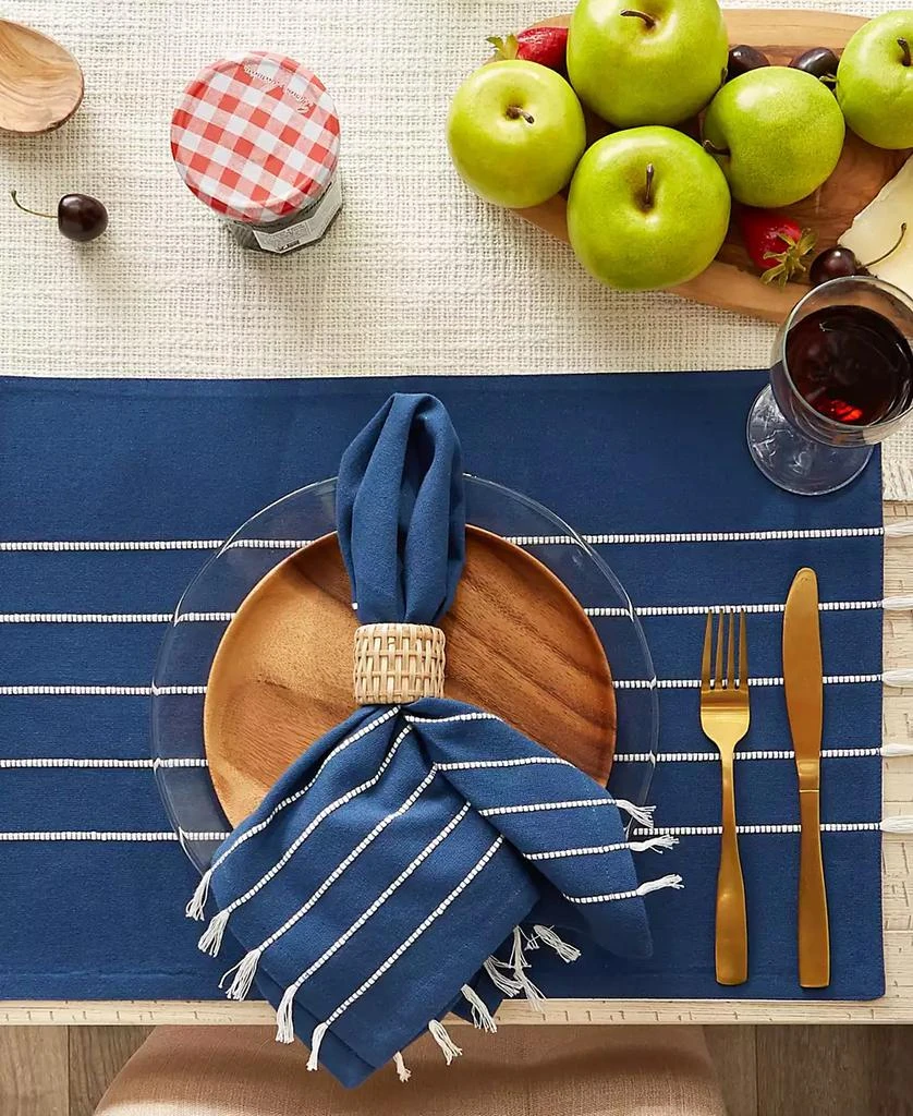Stripe Tassel Placemat Set of 4 商品