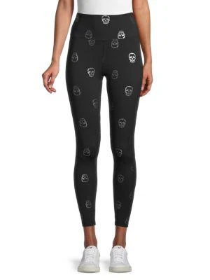 商品Nanette Lepore|Skull-Print Leggings,价格¥137,第1张图片