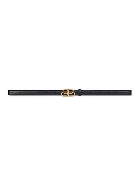 商品Balenciaga|Bb Super Thin Belt,价格¥2445,第1张图片