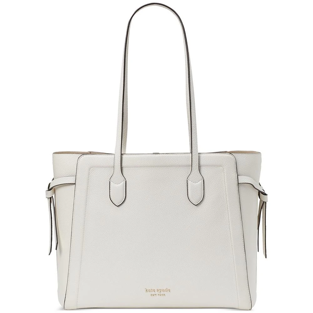 商品Kate Spade|Knott Pebbled Leather Large Tote,价格¥2461,第1张图片