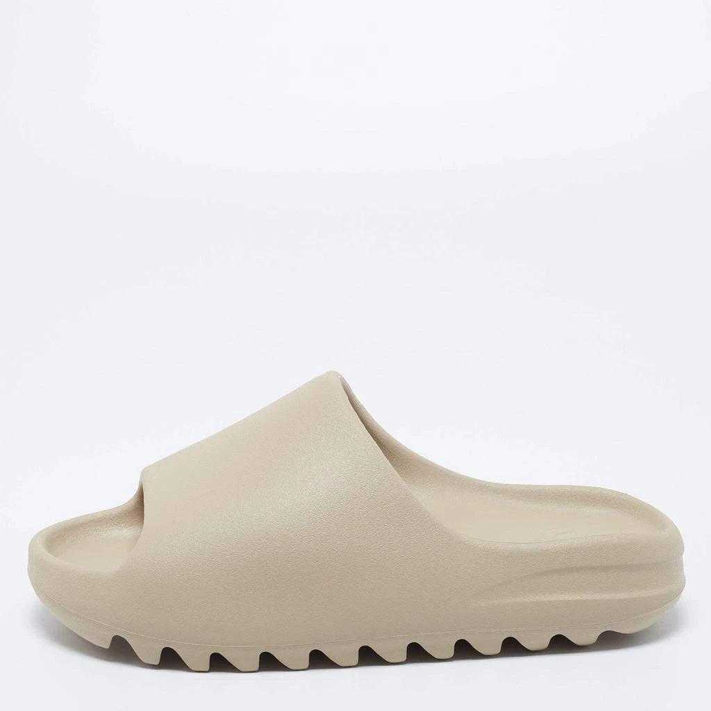 商品YEEZY|Yeezy x adidas Beige Rubber Flat Slides Size 42,价格¥2931,第1张图片