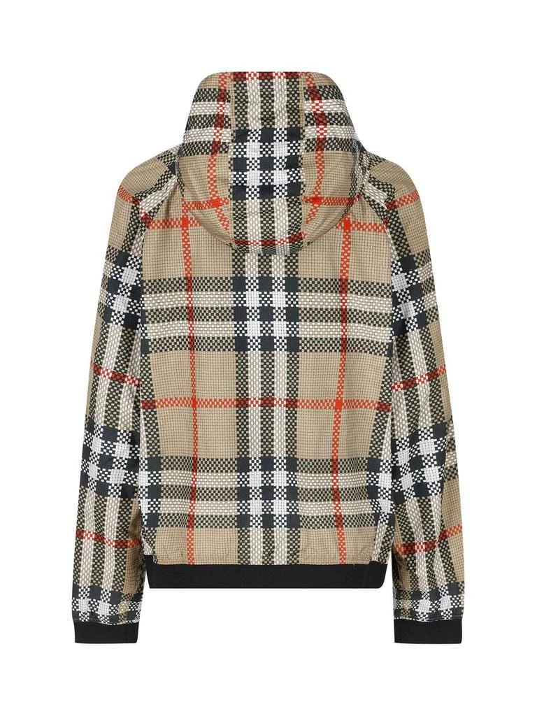 商品Burberry|Burberry Kids Checked Hooded Jacket,价格¥2395,第2张图片详细描述