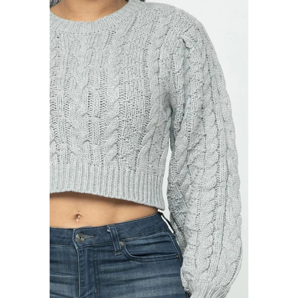 商品FASHNZFAB|Cable Pullover Top,价格¥263,第4张图片详细描述