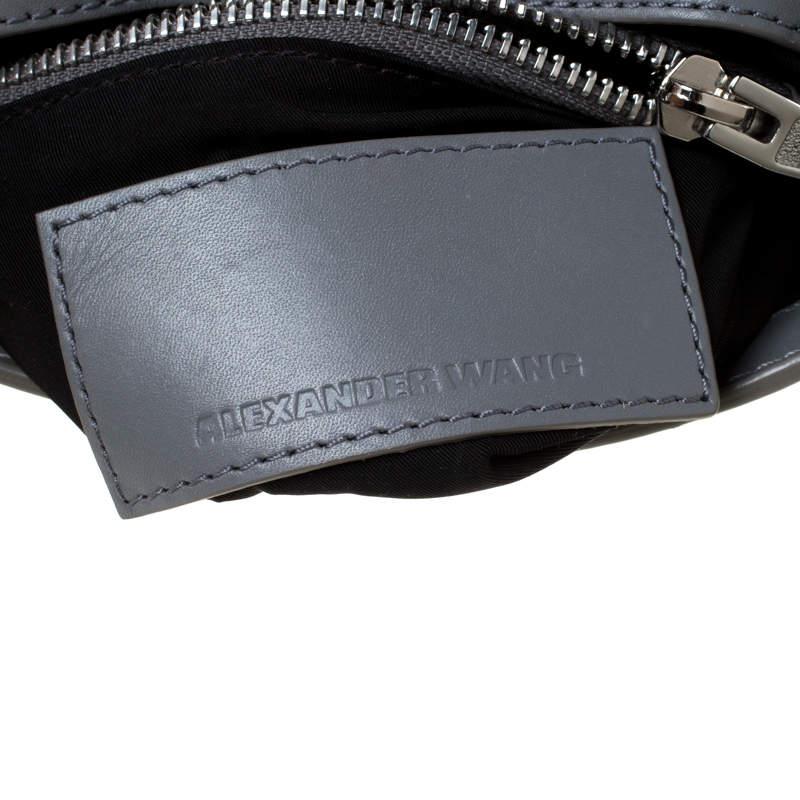 Alexander Wang Grey Leather Small Marion Shoulder Bag商品第8张图片规格展示