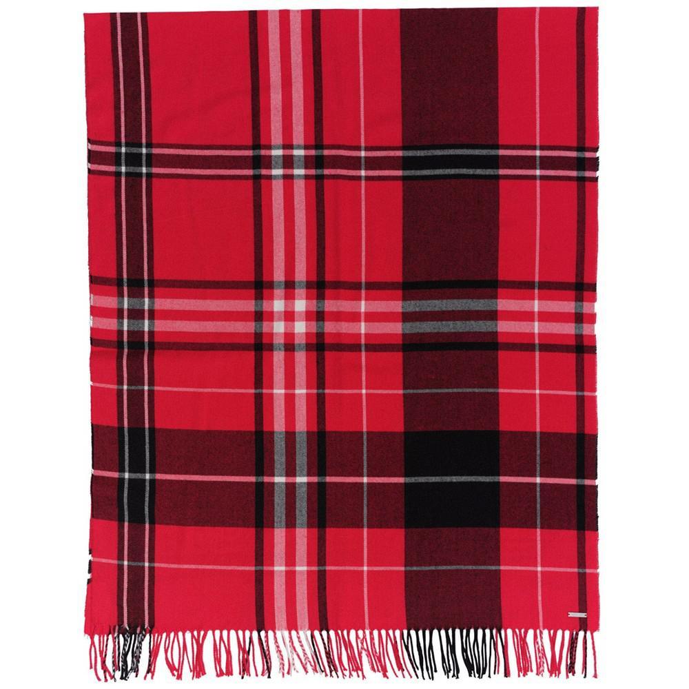 商品Ralph Lauren|Women's Exploded Plaid Blanket Wrap Scarf,价格¥495,第4张图片详细描述
