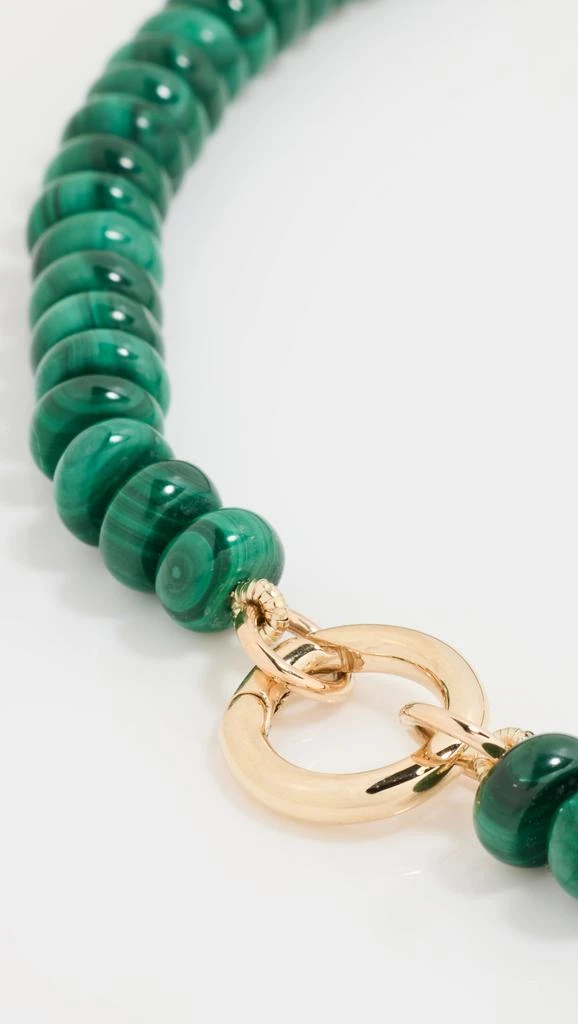 商品Zoe Chicco|14k Gold Malachite Beads Necklace,价格¥6310,第4张图片详细描述