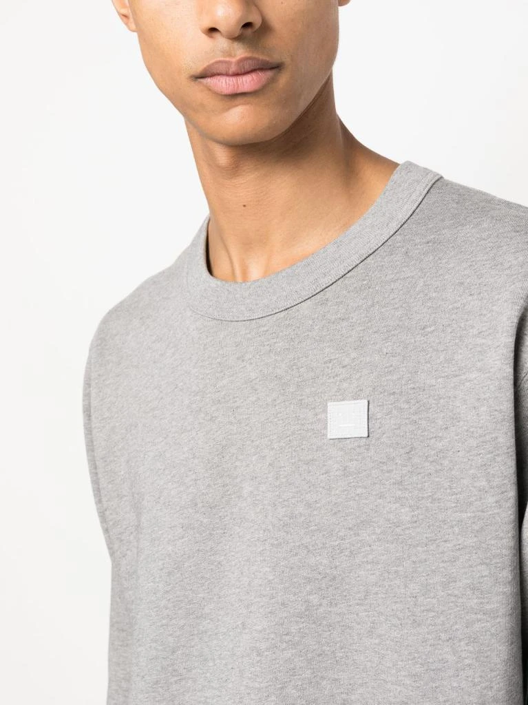 商品Acne Studios|ACNE STUDIOS - Logo Cotton Sweatshirt,价格¥1631,第2张图片详细描述