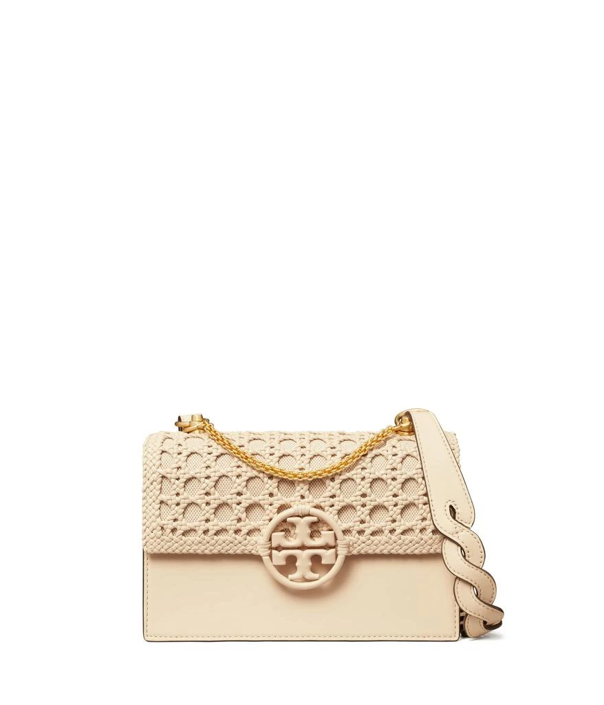 商品Tory Burch|Miller Basket Weave Small Flap Shoulder Bag,价格¥2862,第1张图片