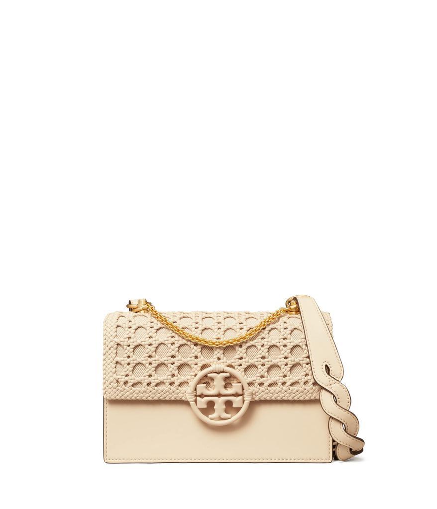 商品Tory Burch|Miller Basket Weave Small Flap Shoulder Bag,价格¥3848,第1张图片