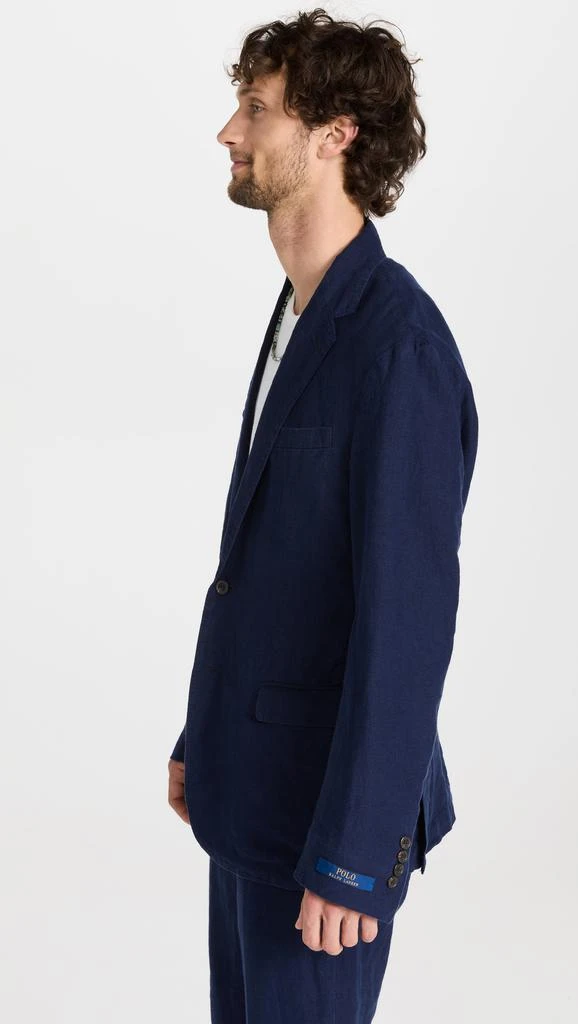 商品Ralph Lauren|Polo Ralph Lauren Solid Linen Sportcoat,价格¥2909,第4张图片详细描述