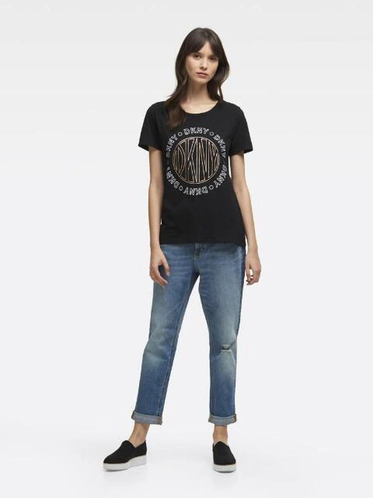 商品DKNY|Token Logo Tee,价格¥188,第2张图片详细描述