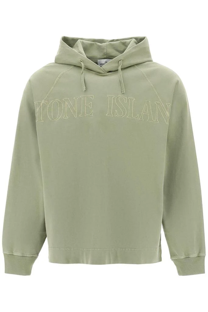 商品Stone Island|EMBROIDERED LOGO LIGHTWEIGHT HOODIE,价格¥1077,第1张图片