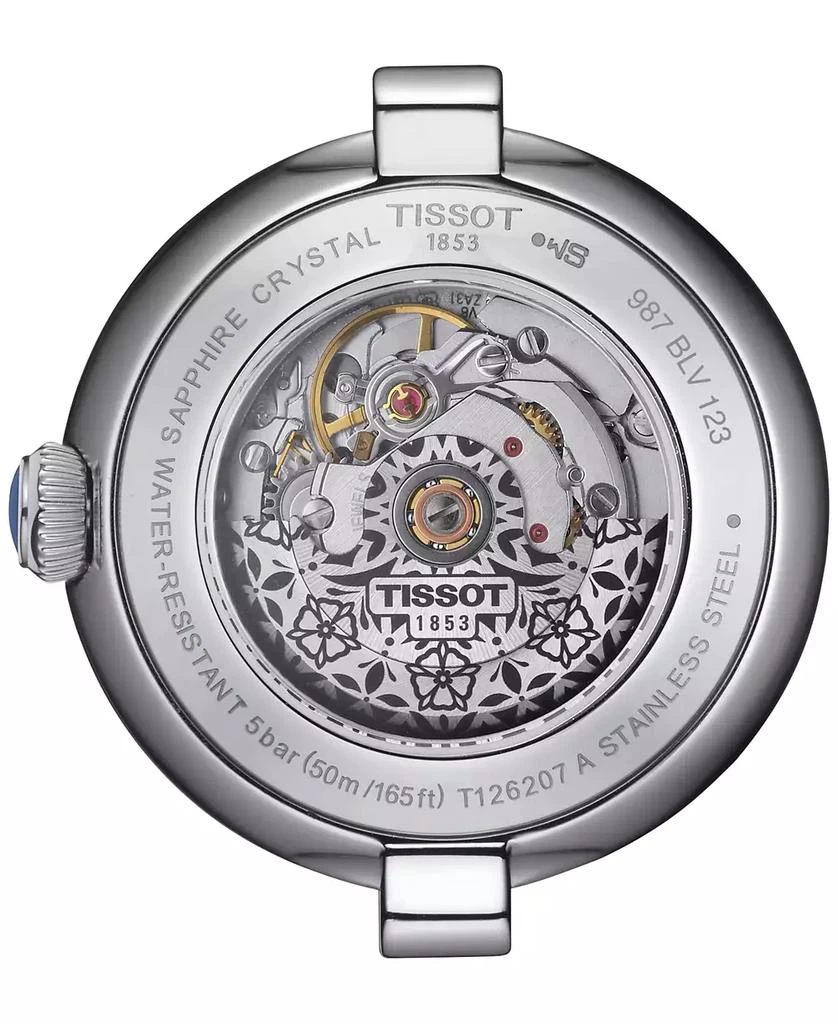 商品Tissot|Women's Bellissima Stainless Steel Bracelet Watch 29mm,价格¥5894,第3张图片详细描述