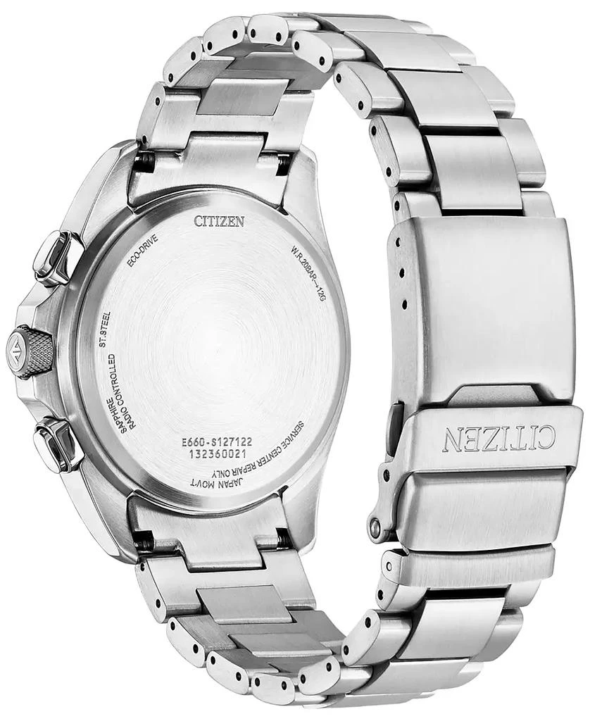 商品Citizen|Eco-Drive Men's Chronograph Promaster Land Stainless Steel Bracelet Watch 45mm,价格¥3858,第3张图片详细描述