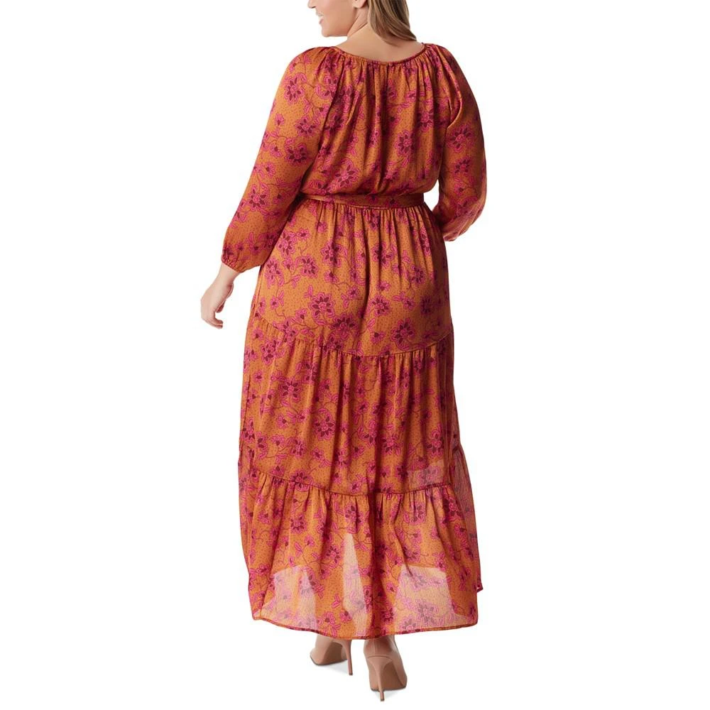 商品Jessica Simpson|Plus Size Natalia Tiered Maxi Dress,价格¥825,第2张图片详细描述